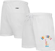 PRO STANDARD Women's Pro Standard  White Los Angeles Dodgers Washed Neon Shorts