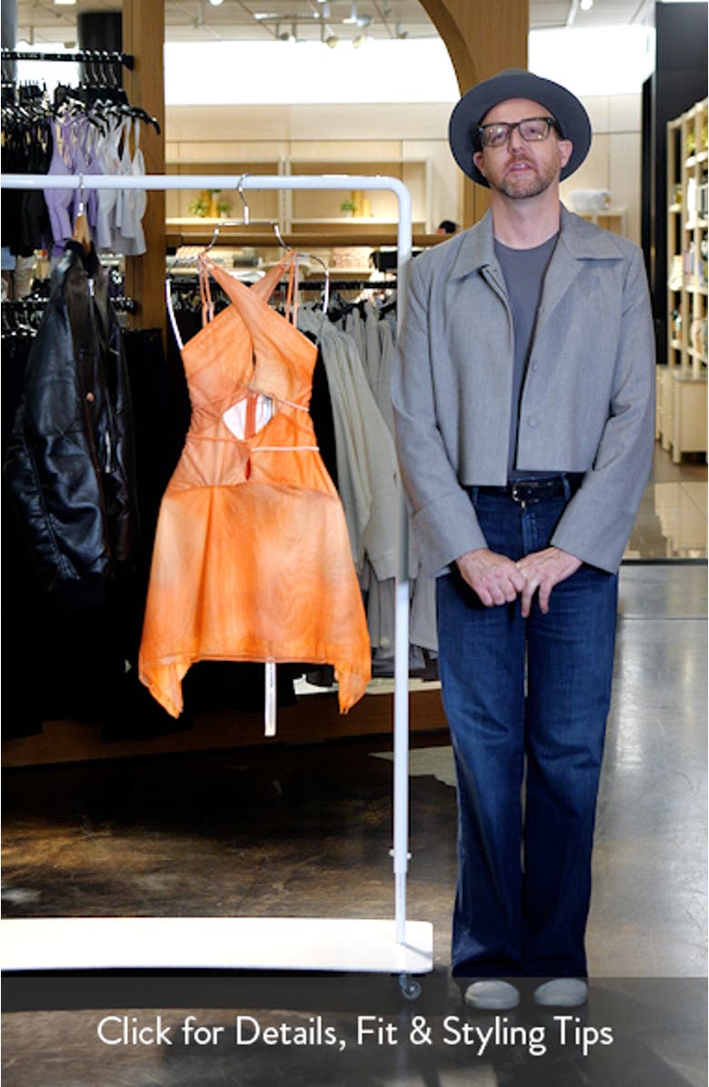 Cutout Minidress, sales video thumbnail