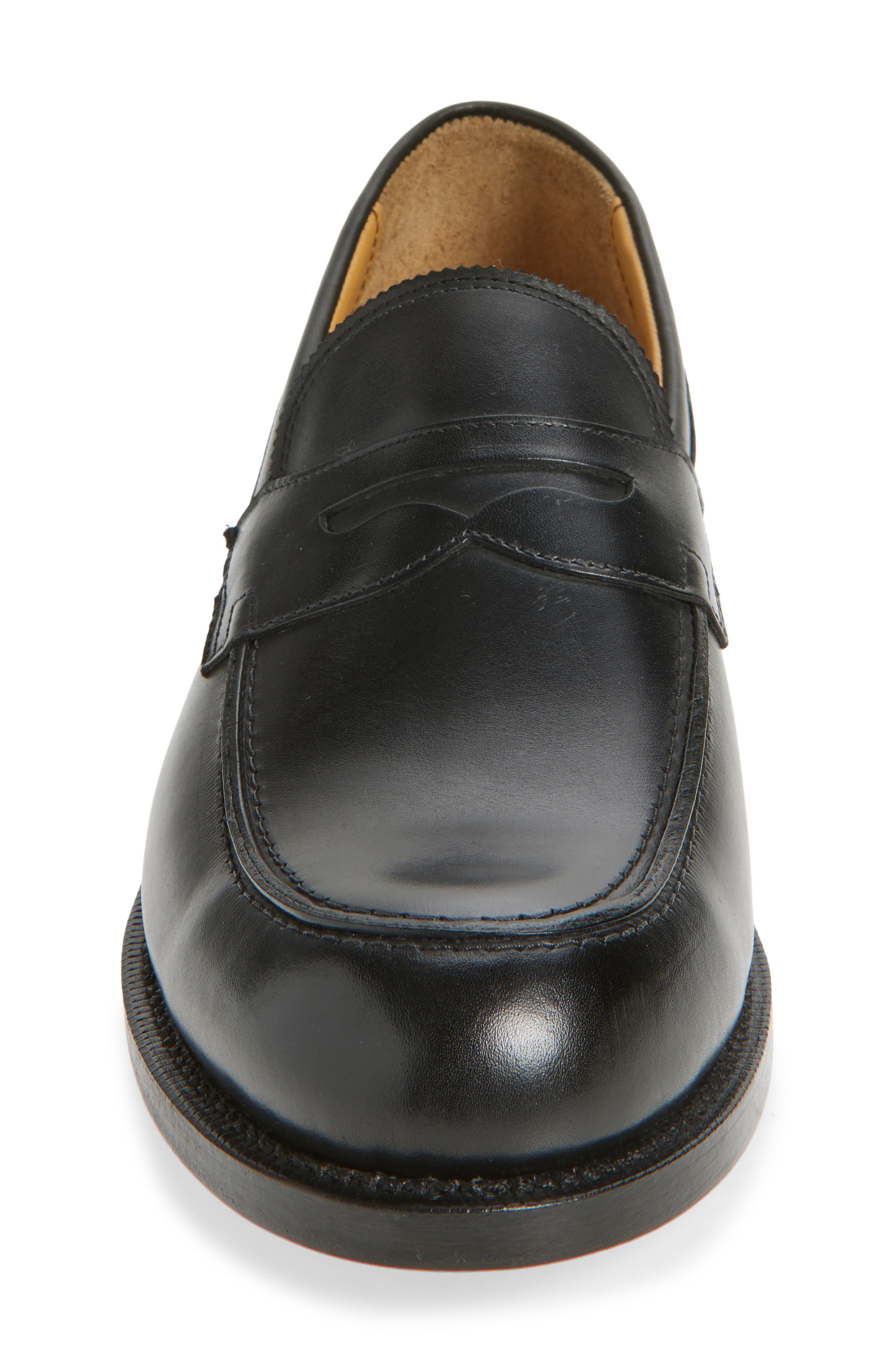 Allen Edmonds Miller Penny Loafer, Alternate, color, Black