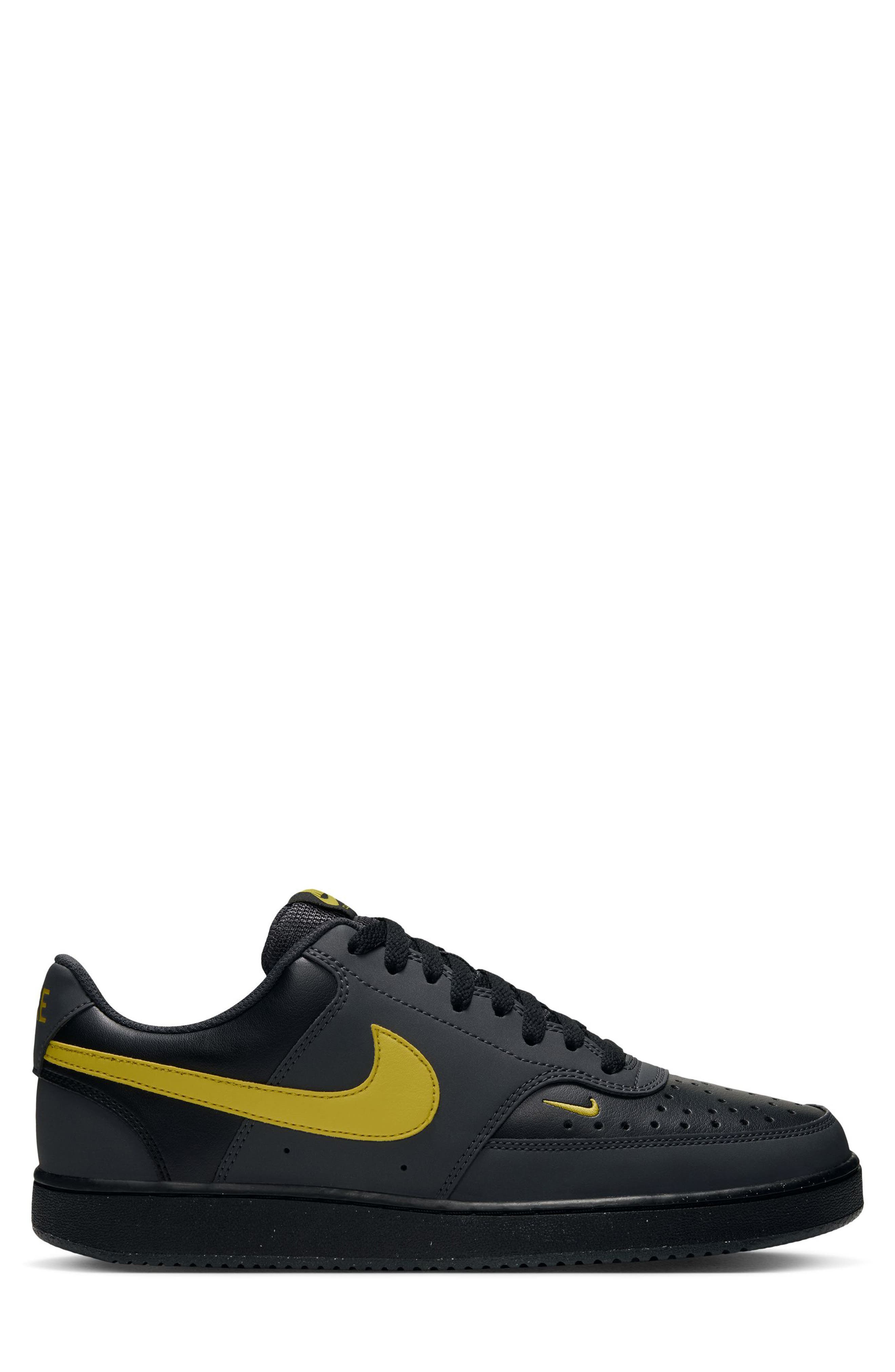 Court Vision Low Sneaker, Alternate, color, SMOKE GREY/ CHROME YELLOW