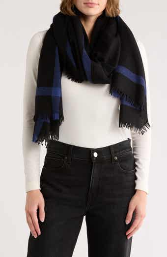 Vince Wool & Cashmere Stripe Scarf