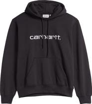 Carhartt Work In Progress Logo Embroidered Hoodie