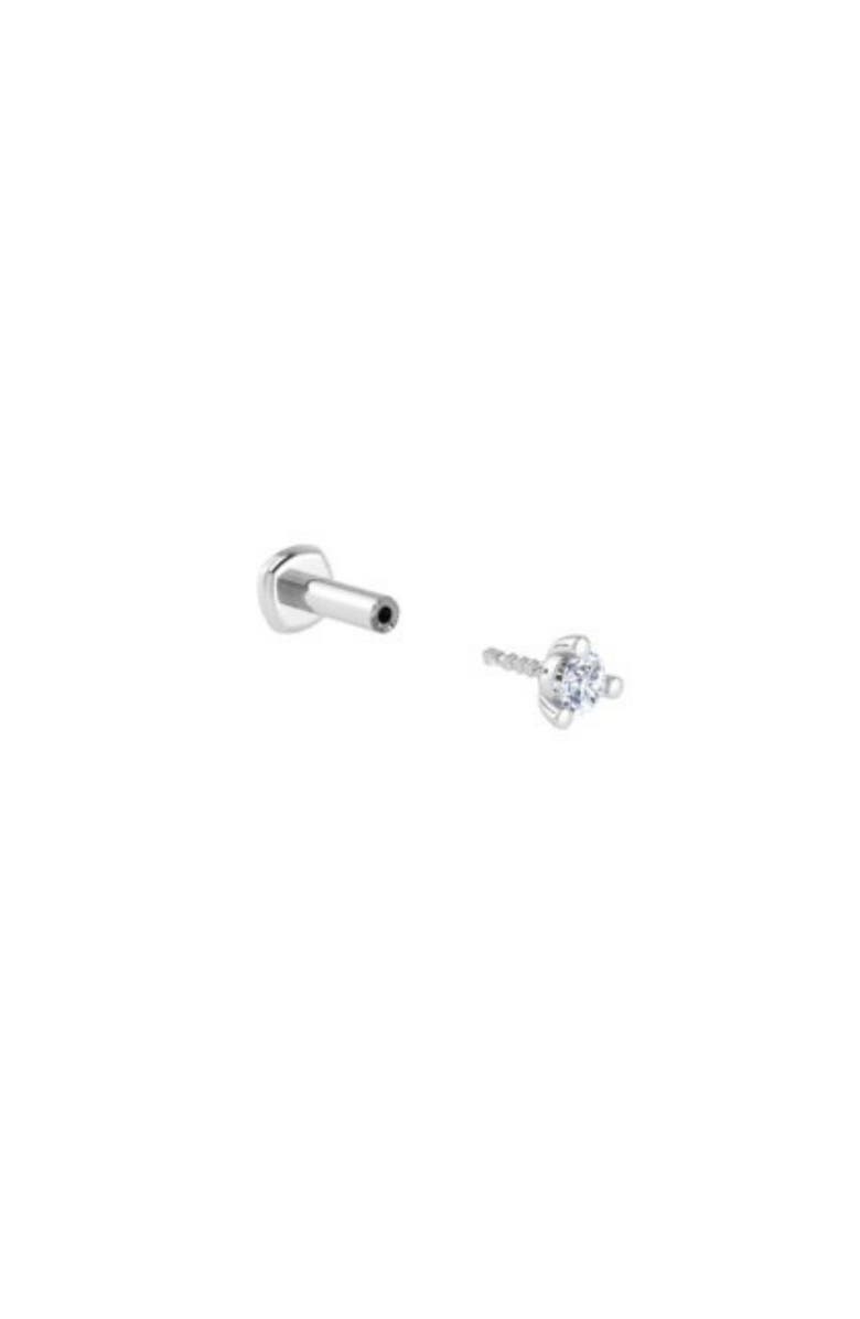 Seed2Stone You're-a-Stud Flat Back Stud, Alternate, color, White Gold