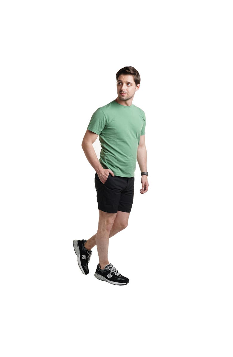 Peter Manning Tech Shorts, Alternate, color, Black