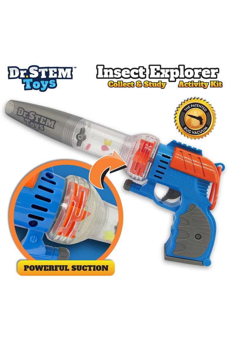 Insect Explorer 11.5" Bug Vacuum Kit, Led Laser & Suction, Alternate, color, Multicolored