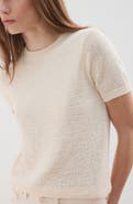MANGO Short Sleeve Sweater