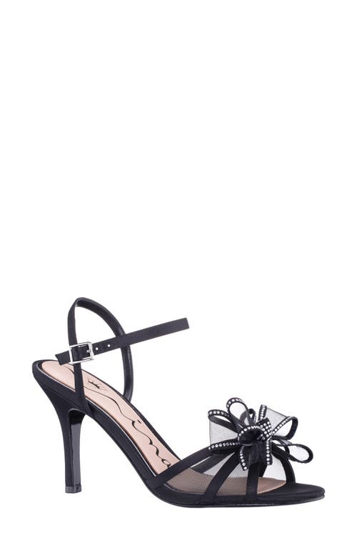 Nina Vayda Ankle Strap Sandal In Black
