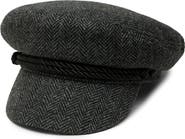Wyeth Blair Herringbone Wool Fisherman Cap