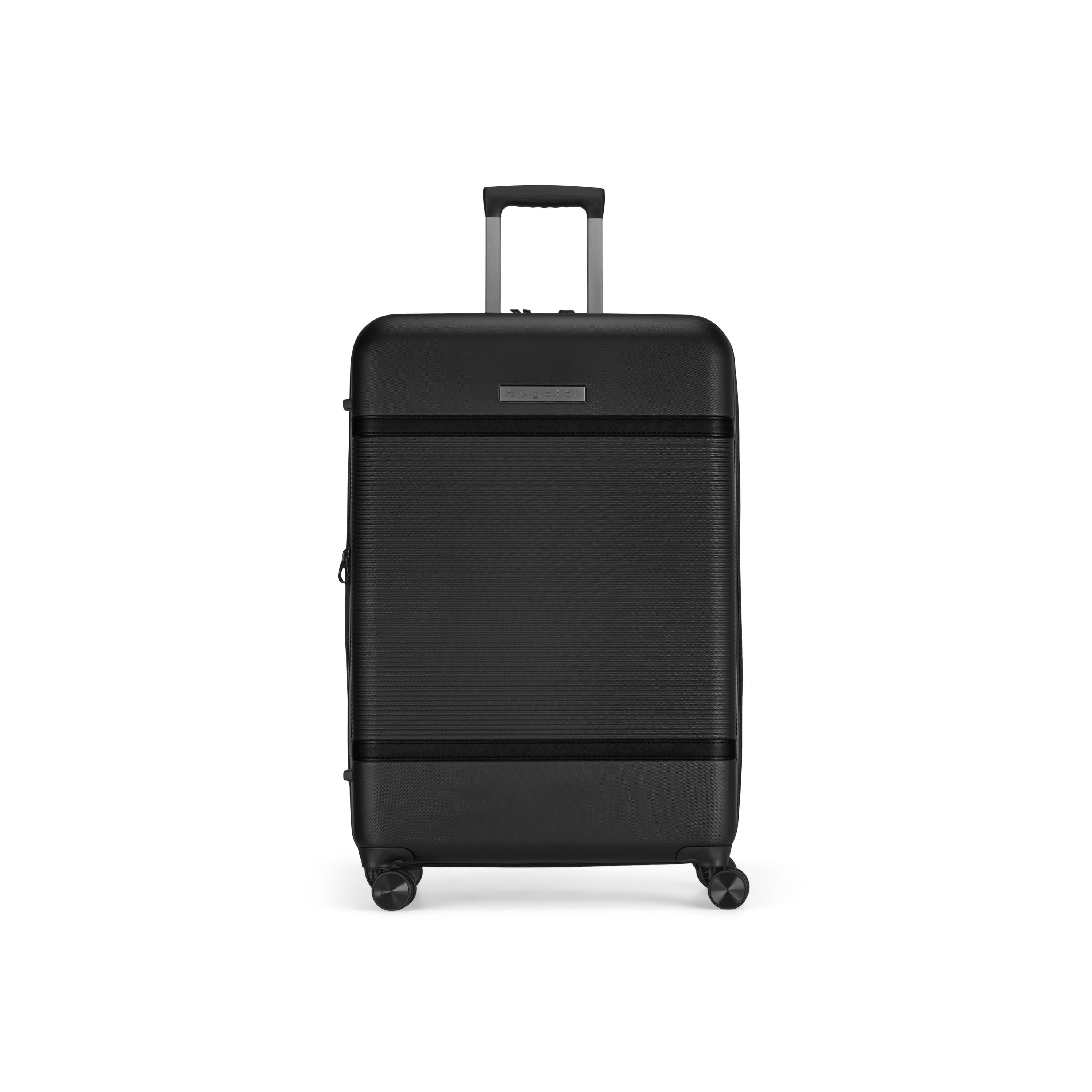 bugatti Wellington Hardside Large Luggage with TSA Lock, Main, color, Black