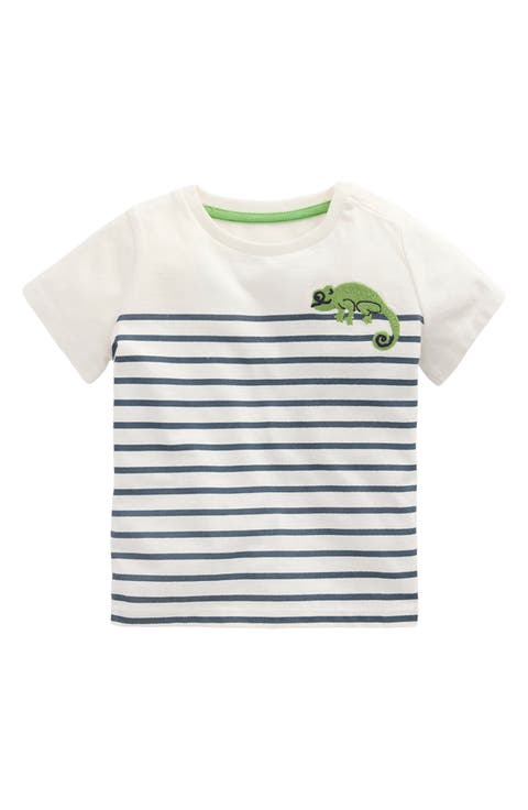 Chameleon Stripe Cotton T-Shirt (Baby)