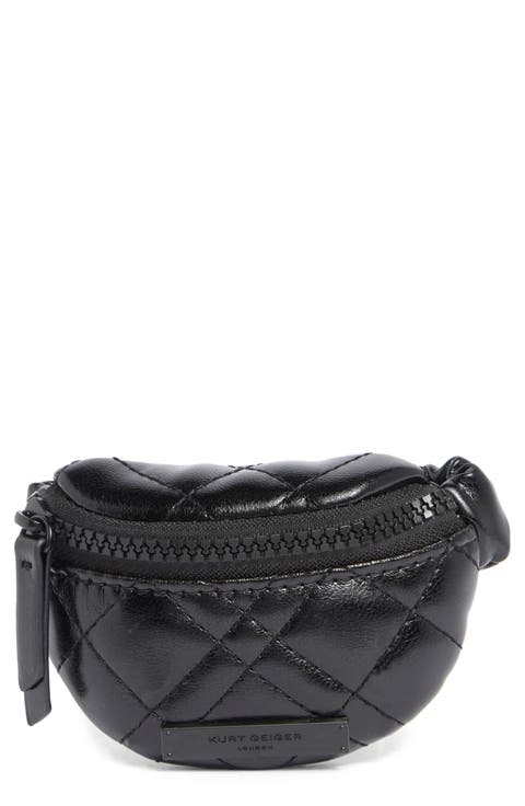 Brixton Quilted Leather Wristlet