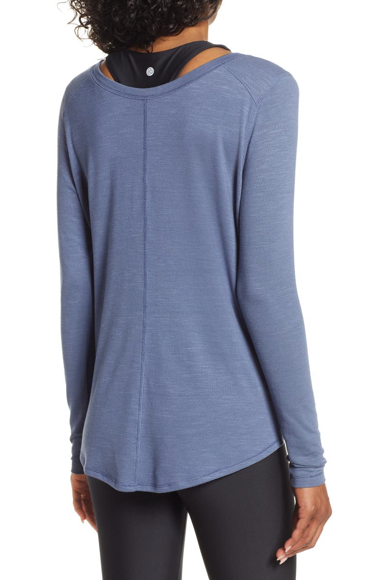 Zella Twisty Turn Tee, Alternate, color, 