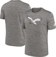 Nike Men's Nike Heather Charcoal Philadelphia Eagles Sideline Alternate Logo Performance T-Shirt