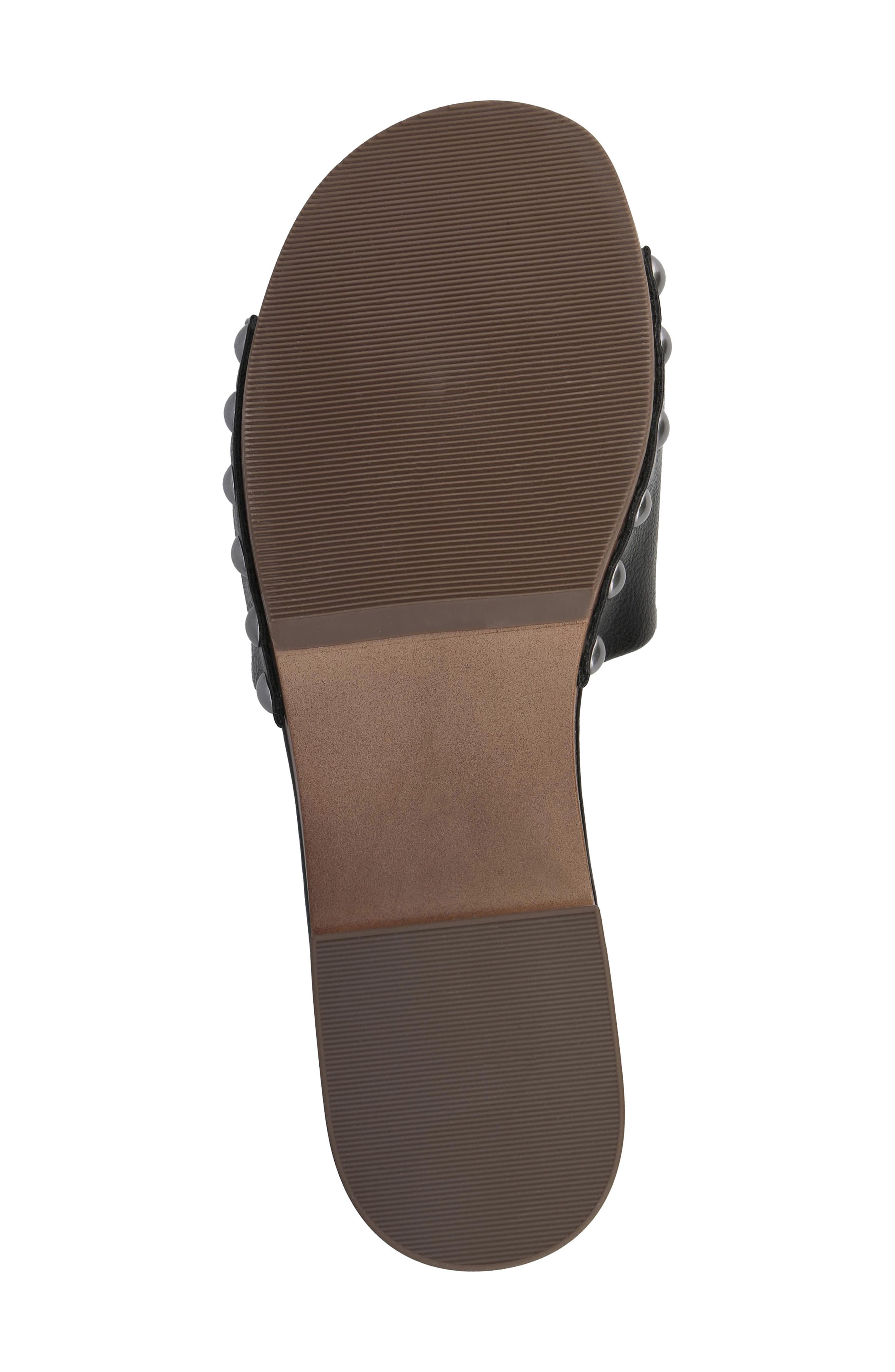 Xonia Platform Sandal, Alternate, color, BLACK