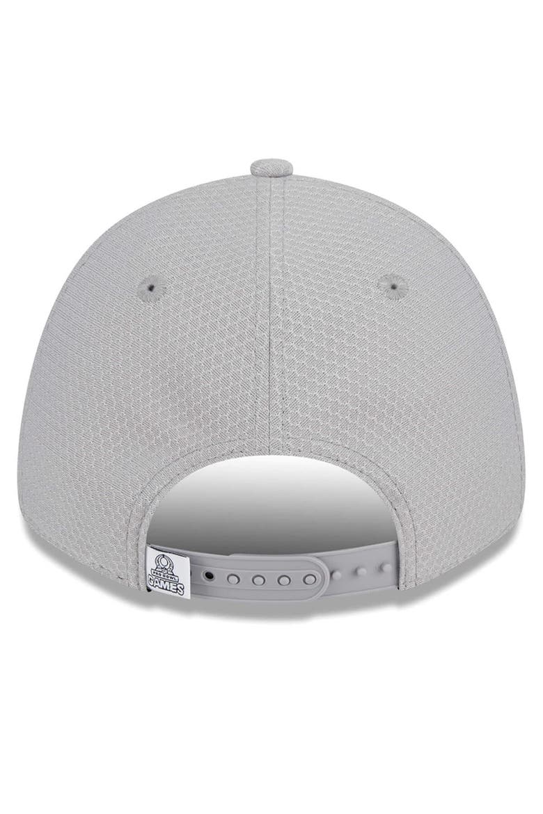 Men's New Era Gray New York Jets 2024 Pro Bowl 9FORTY Adjustable Hat, Alternate, color, Gray