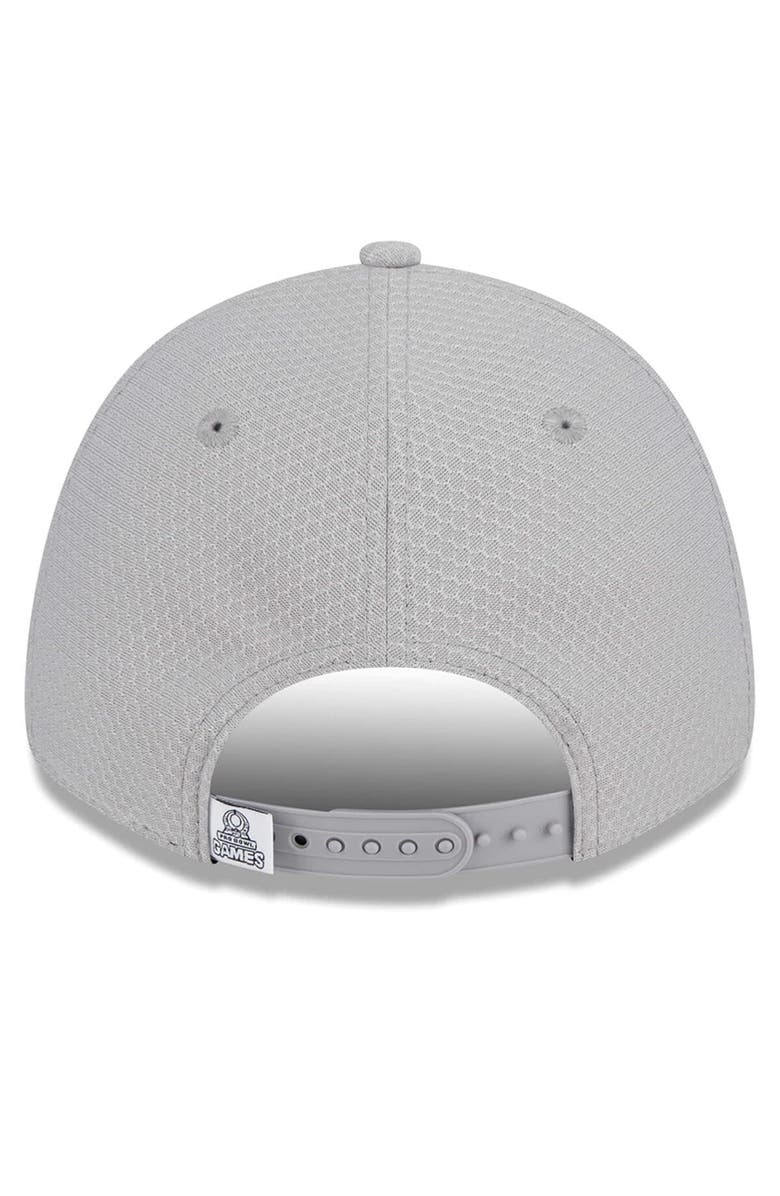 New Era Men's New Era Gray New York Jets 2024 Pro Bowl 9FORTY Adjustable Hat, Alternate, color, 