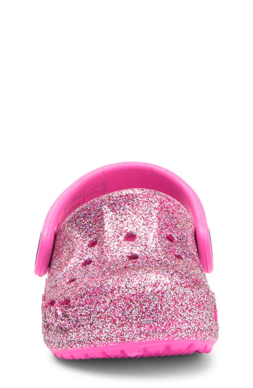 Crocs Baya Glitter Clog In Glam Glitter