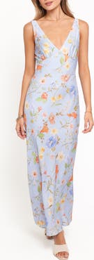 Petal & Pup Lunaria Floral Print Sleeveless Dress