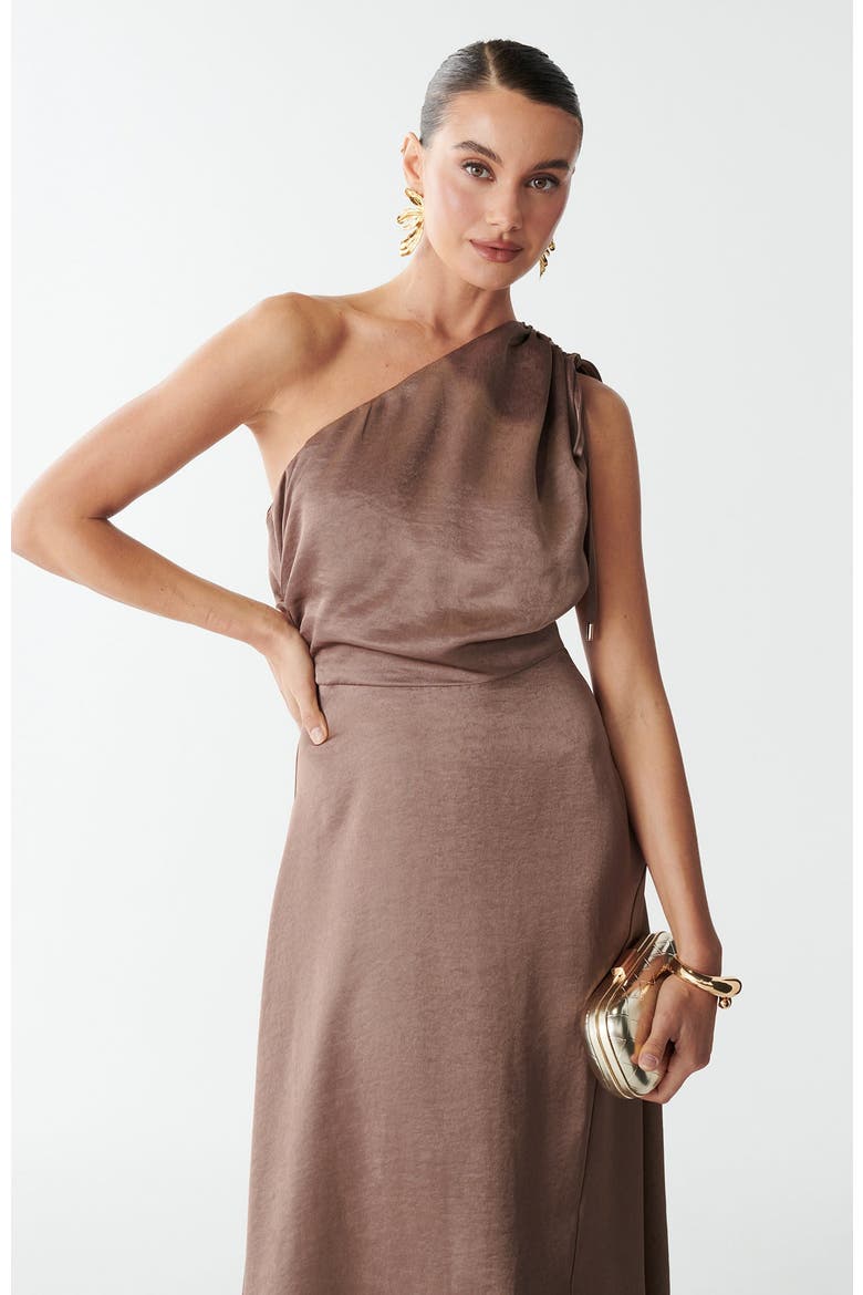 Eleanor Midi Dress, Alternate, color, Mocha