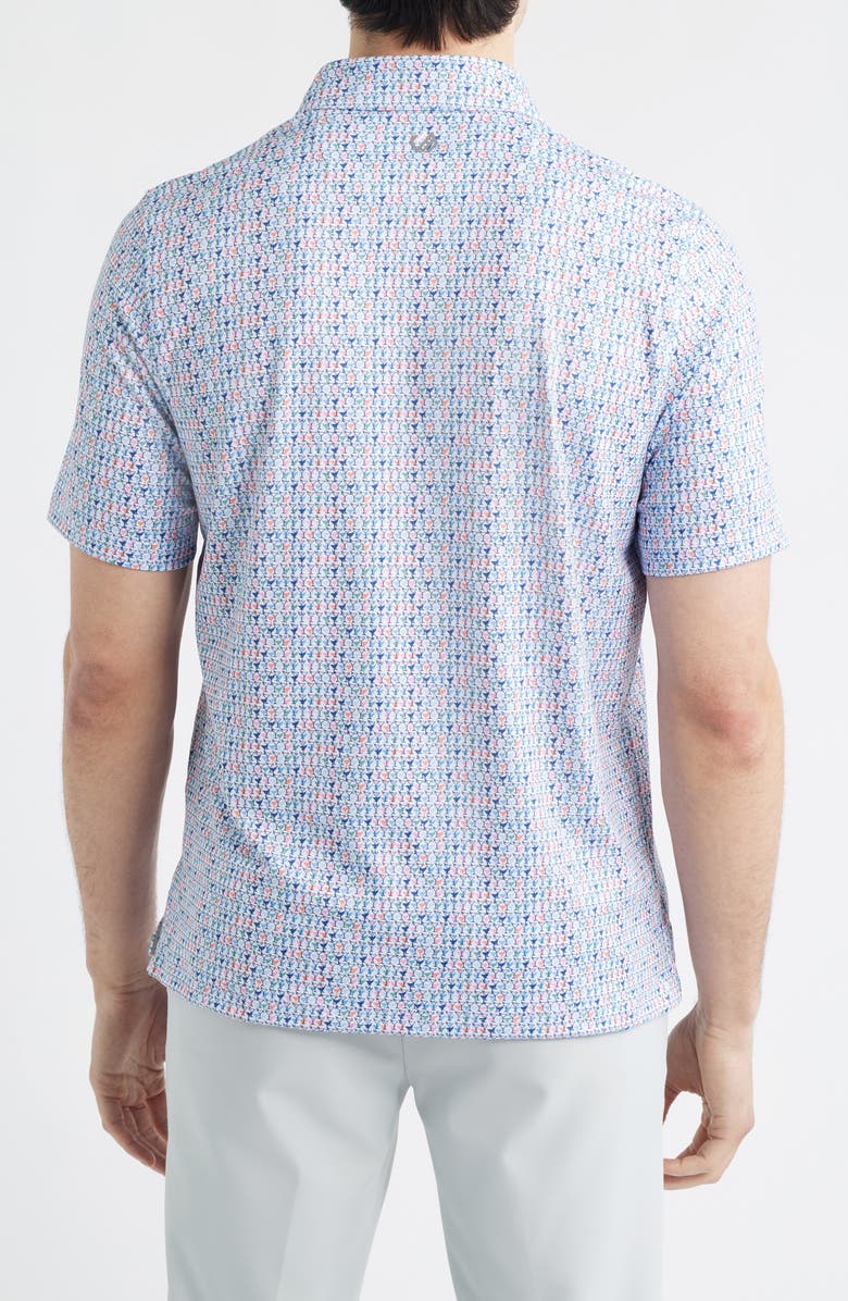 Johnston & Murphy XC+<sup>™</sup> Apex Performance Polo, Alternate, color, Blue Martini