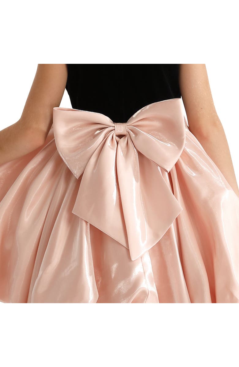 Tulleen Piazza Dress, Alternate, color, Black