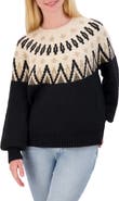Lucky Brand Fair Isle Crew Sweater