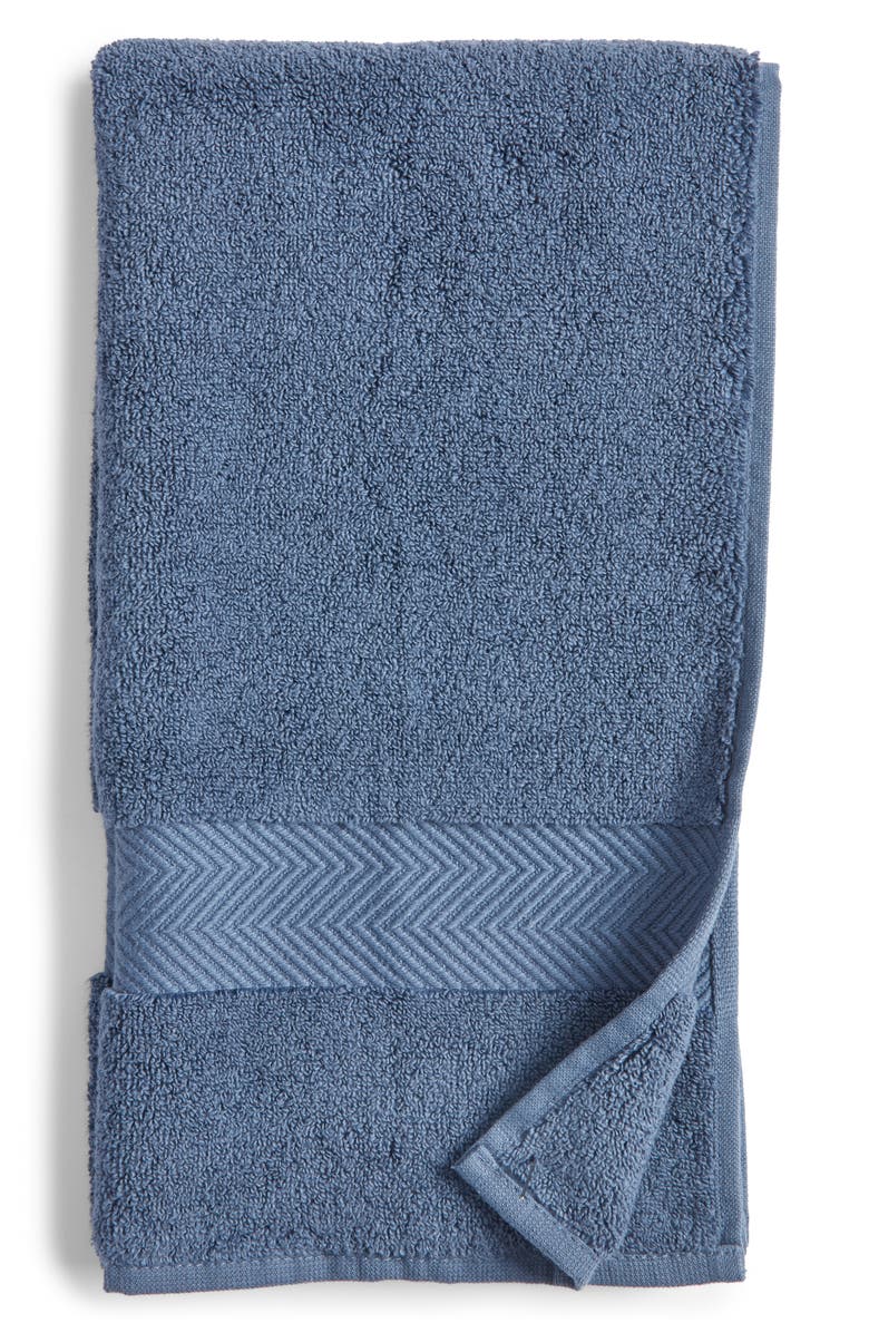 Nordstrom Hydrocotton Hand Towel, Main, color, Blue Vintage