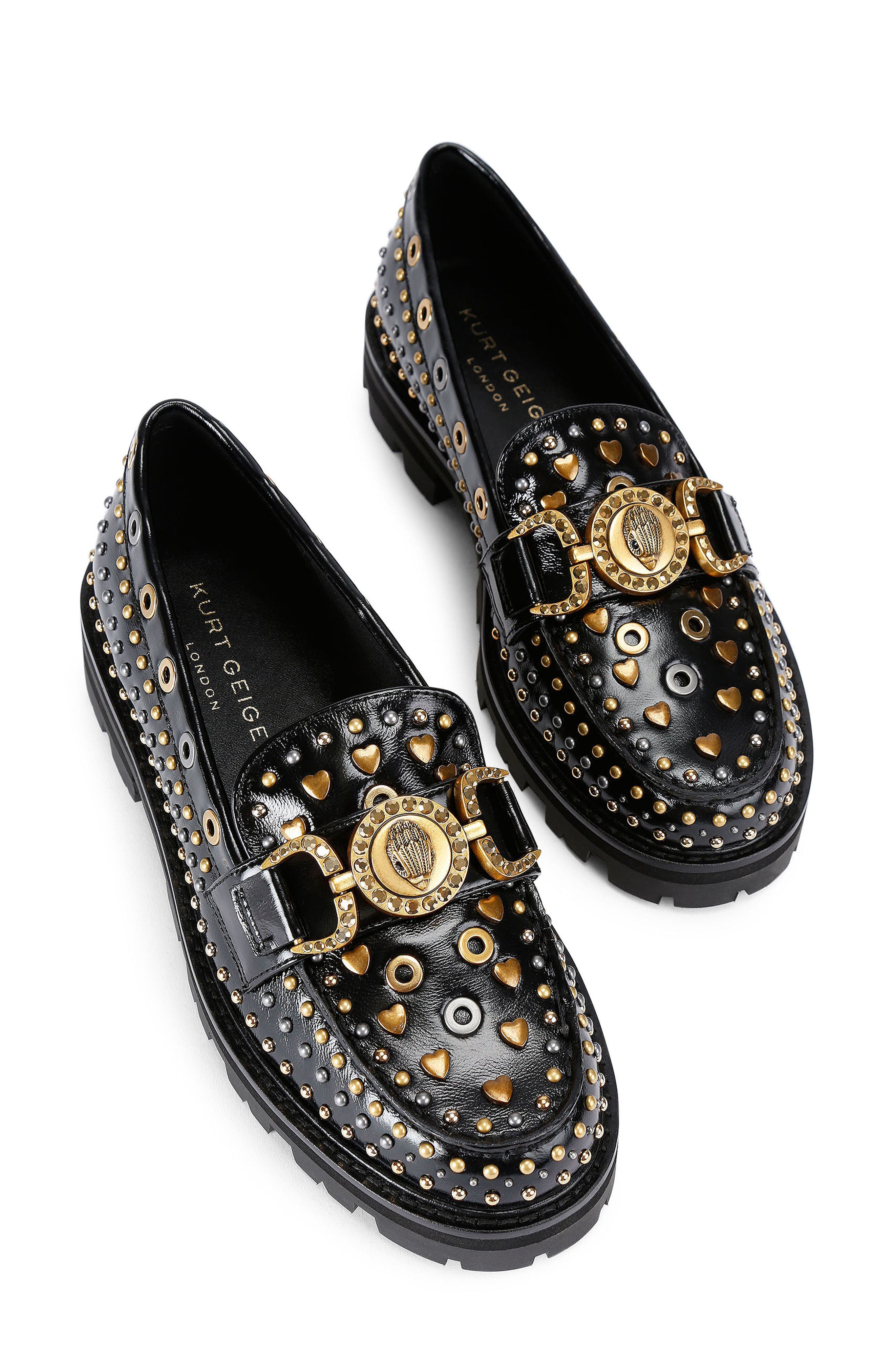 Kurt Geiger London Mansion Stud Loafer, Alternate, color, 