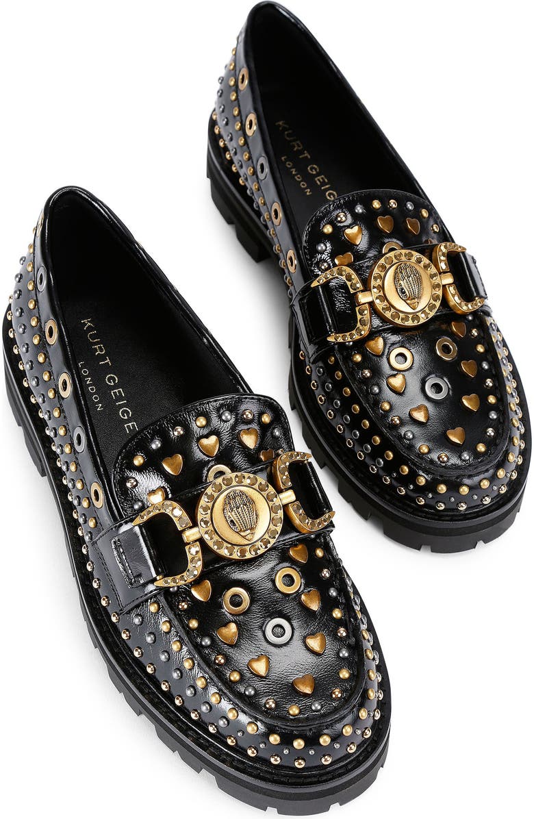 Kurt Geiger London Mansion Stud Loafer, Alternate, color,