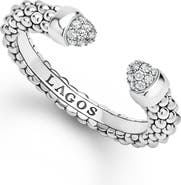 LAGOS Signature Caviar Versa Pavé Diamond Ring