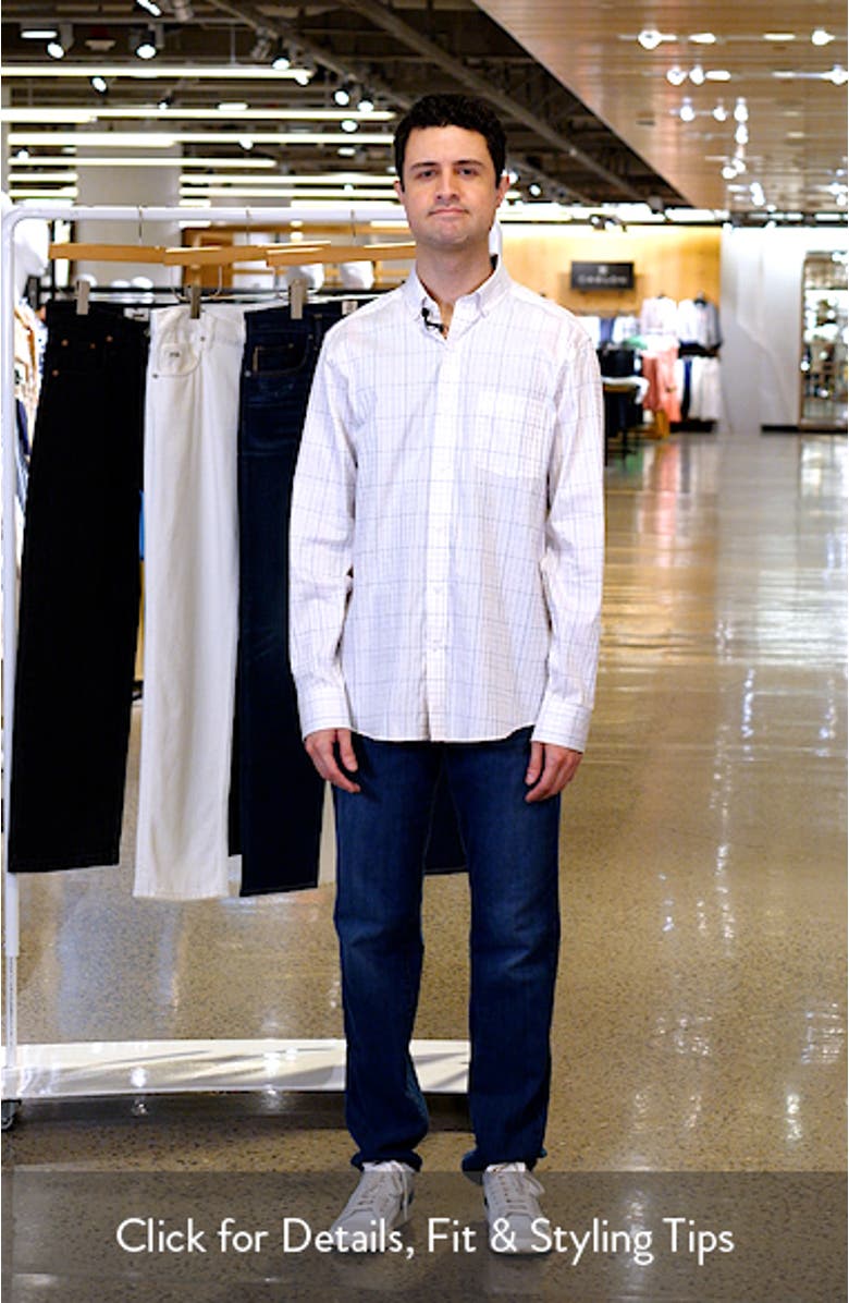 XC4<sup>®</sup> Windowpane Print Performance Button-Down Shirt, sales video thumbnail