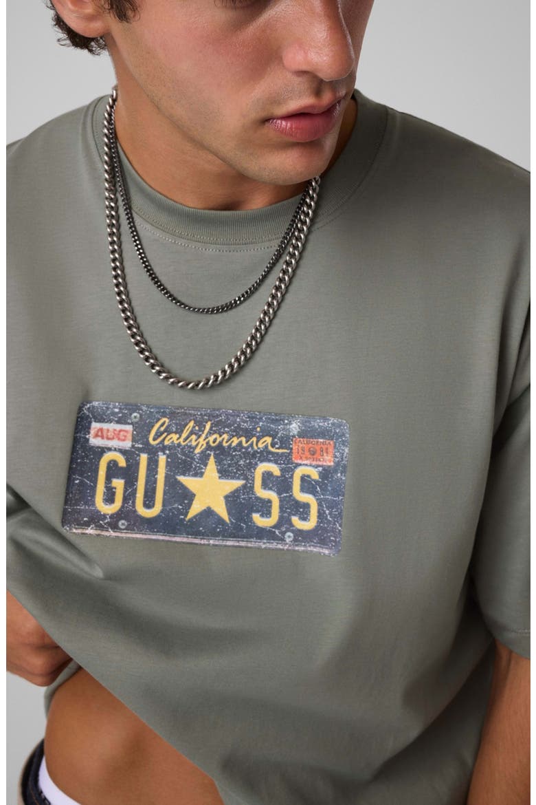 License Plate Graphic Oversized T-Shirt, Alternate, color, G8DT-DARK