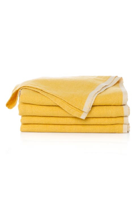 Set of 4 Chunky Linen Napkins