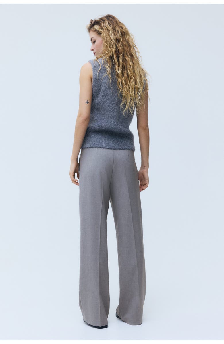H&M Dress pants, Alternate, color, Gray
