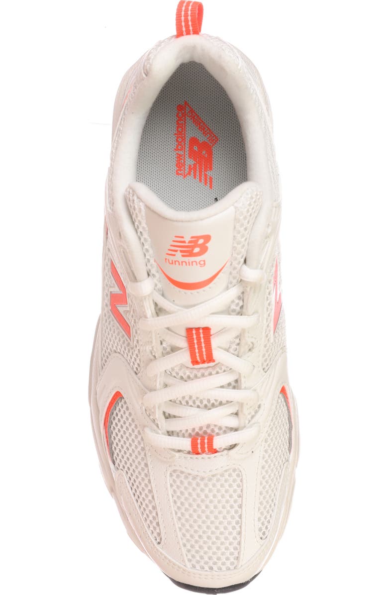 New Balance Gender Inclusive 530 Sneaker, Alternate, color, Sea Salt/ Peach Nectar