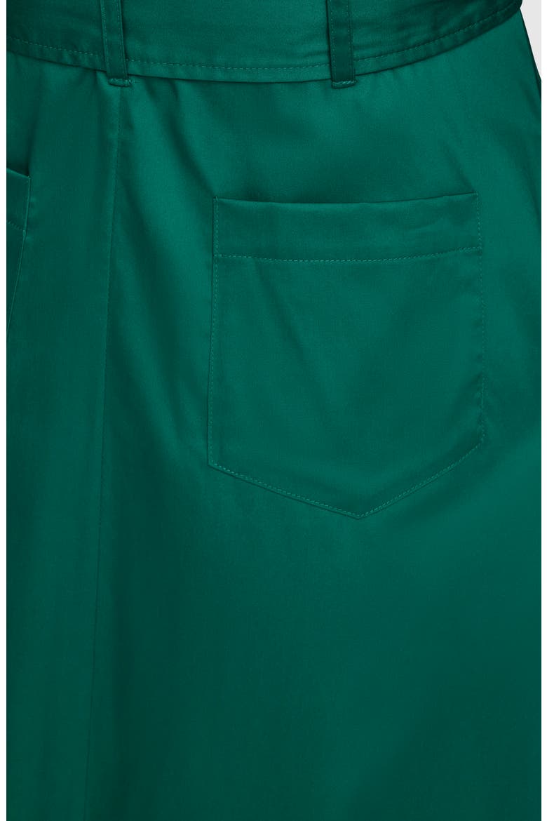 Cotton Midi Shirtdress, Alternate, color, LAWN