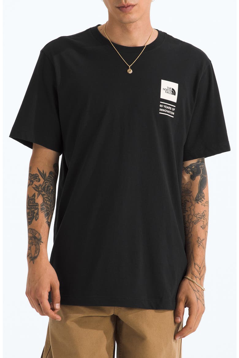 Mountain Mirage Cotton Graphic T-Shirt, Main, color, TNF BLACK