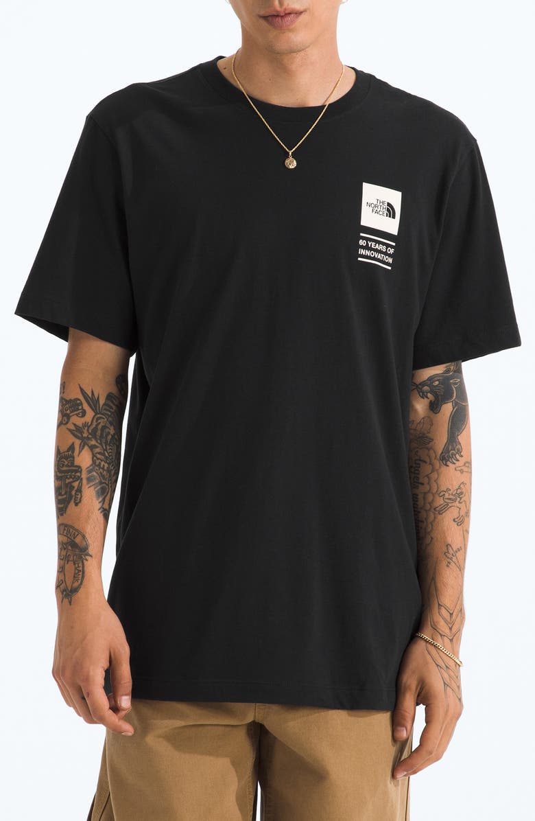 The North Face Mountain Mirage Cotton Graphic T-Shirt, Main, color, Tnf Black