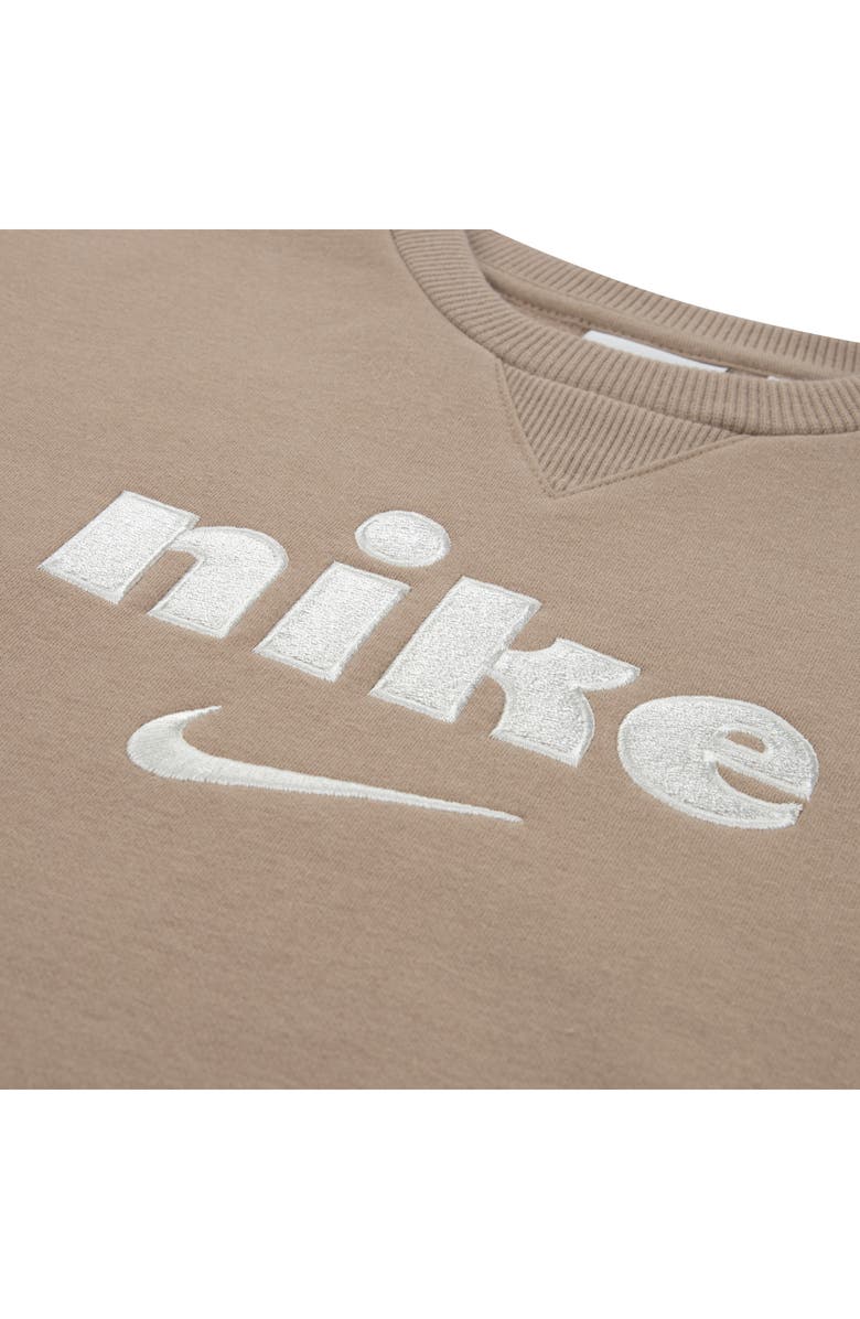 Nike Cozy Comfort Pullover & Joggers Set, Alternate, color, Hemp