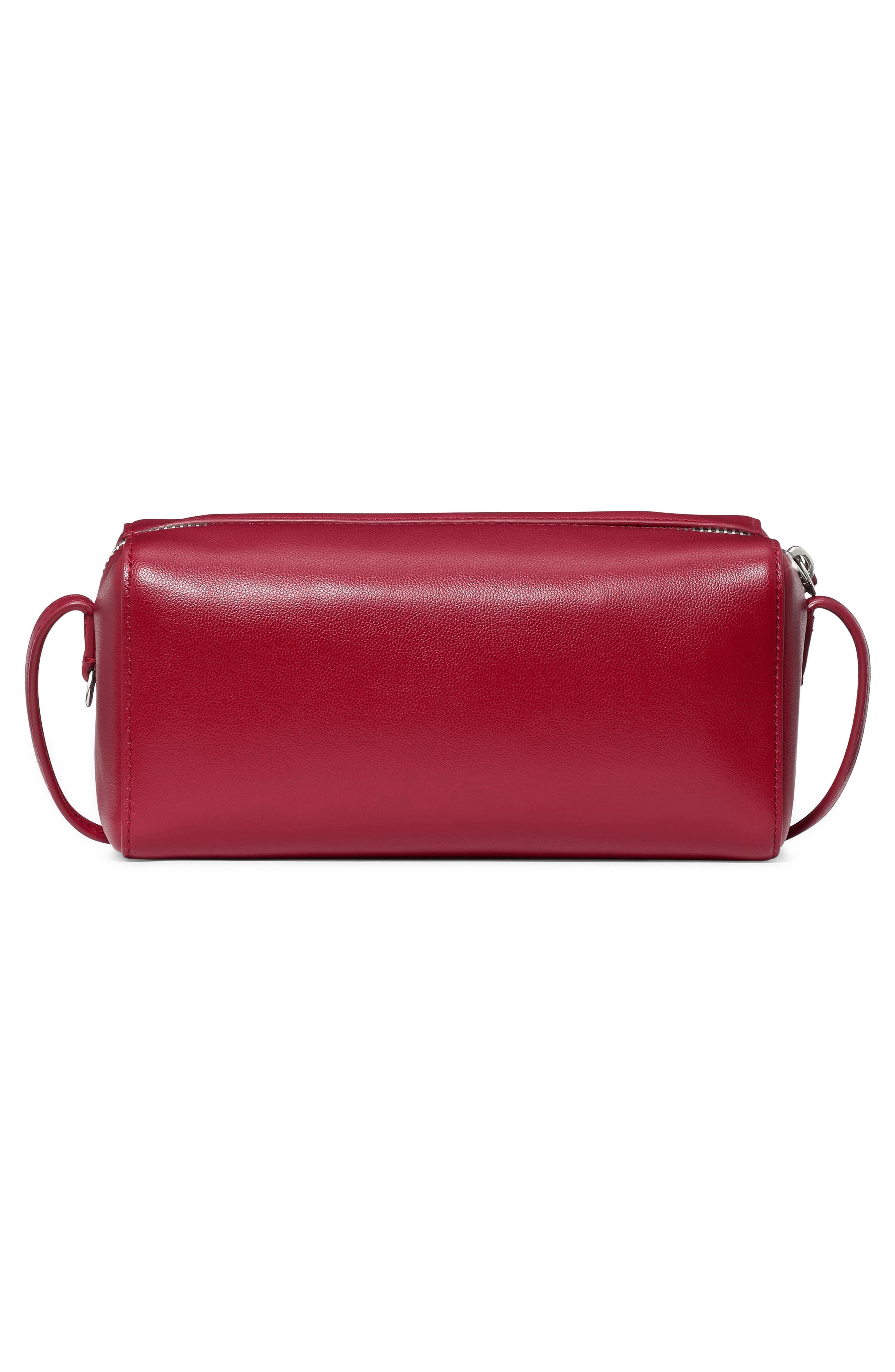 Tootsie Leather Crossbody Bag, Alternate, color, RED JAM
