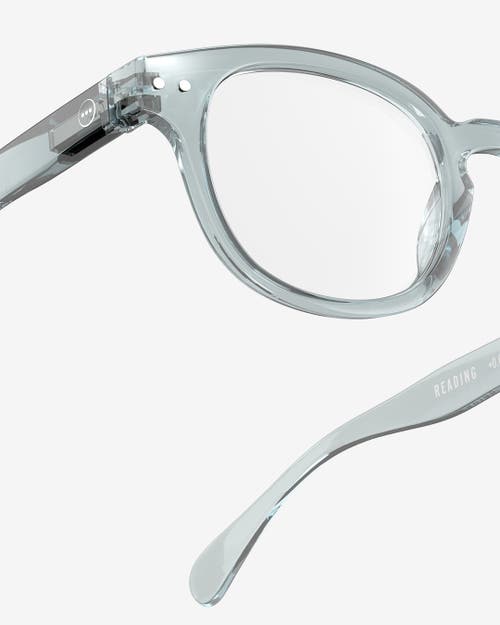 Izipizi #c 49mm Square Reading Glasses In Blue