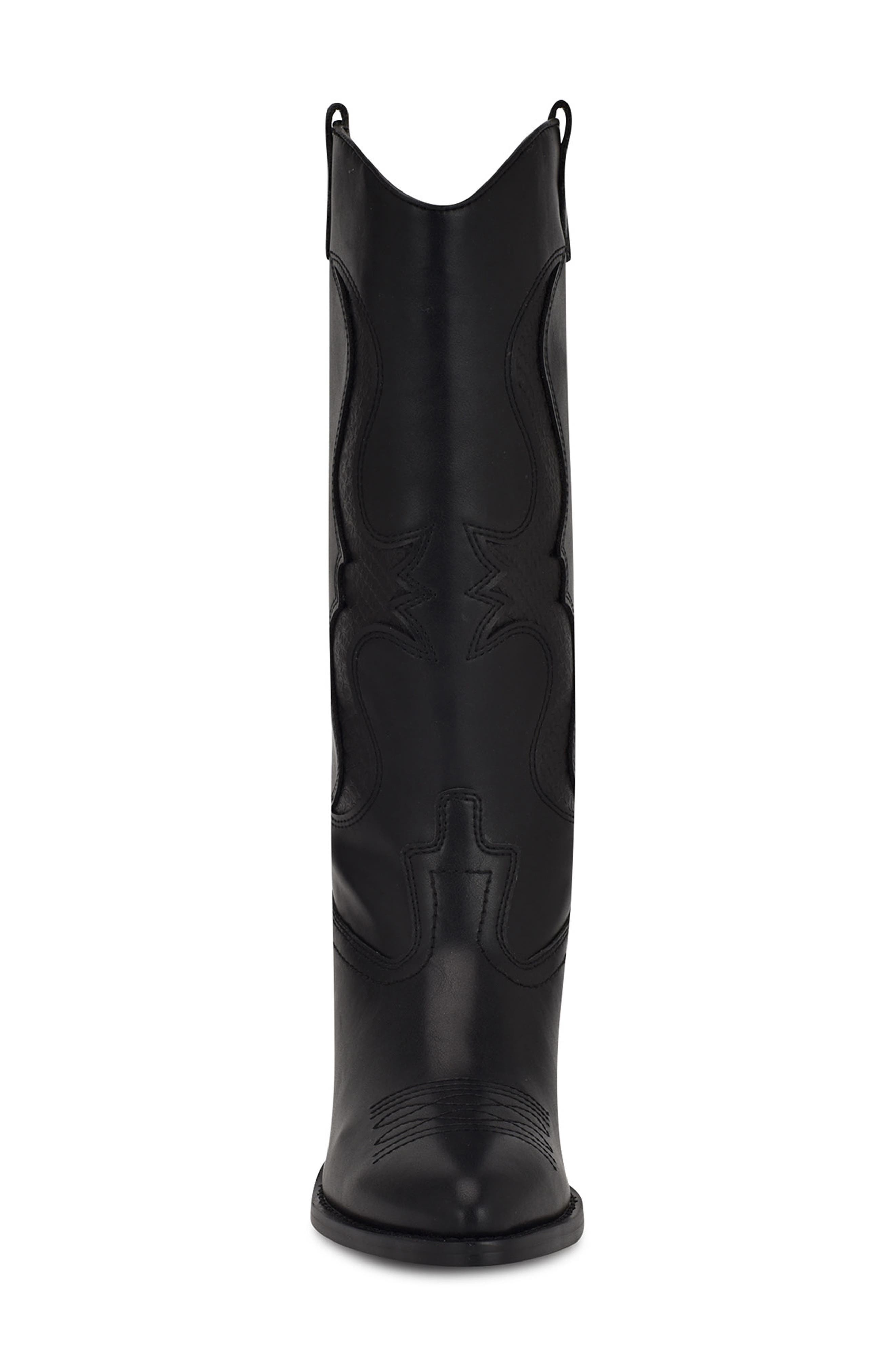 Nine West Cwyft Western Boot, Alternate, color, 