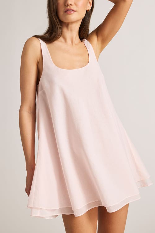 Negative Underwear Island Swing Dress in Shell at Nordstrom, Size Medium