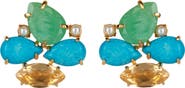 Bounkit Honolulu Stud Earrings