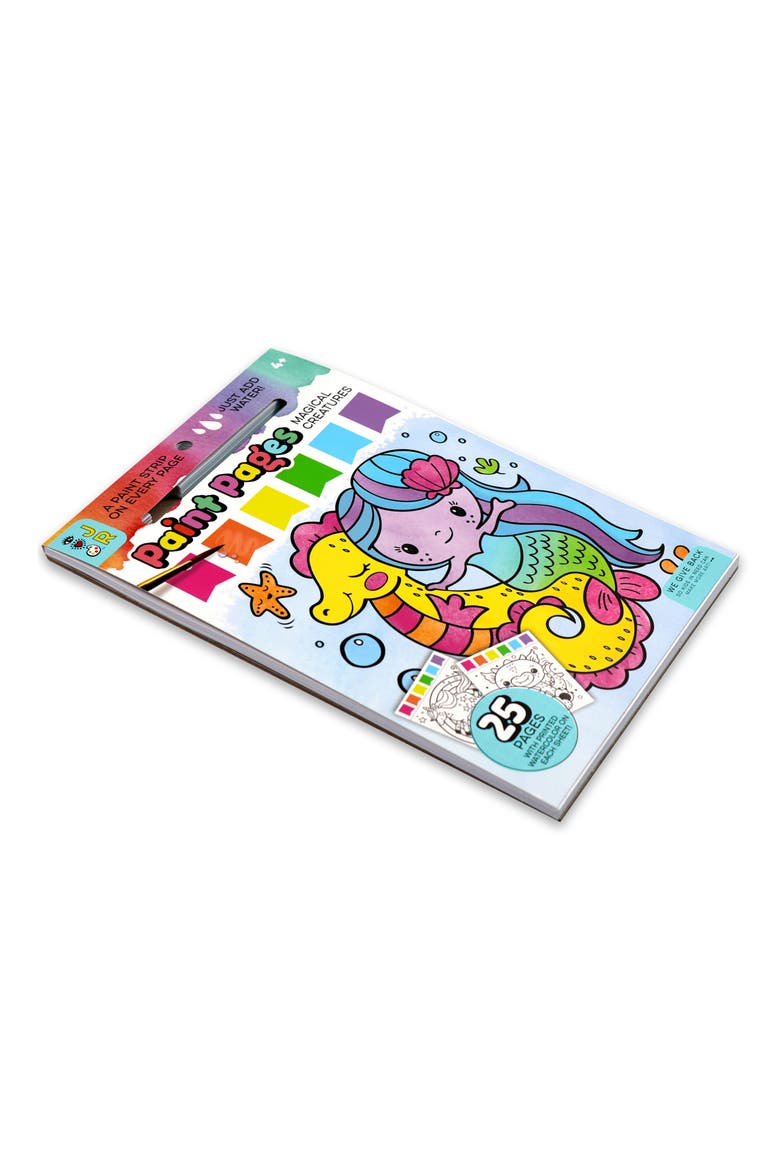 Kids' Paint Pages Activity Pad, Alternate, color, MAGICAL CREATURES