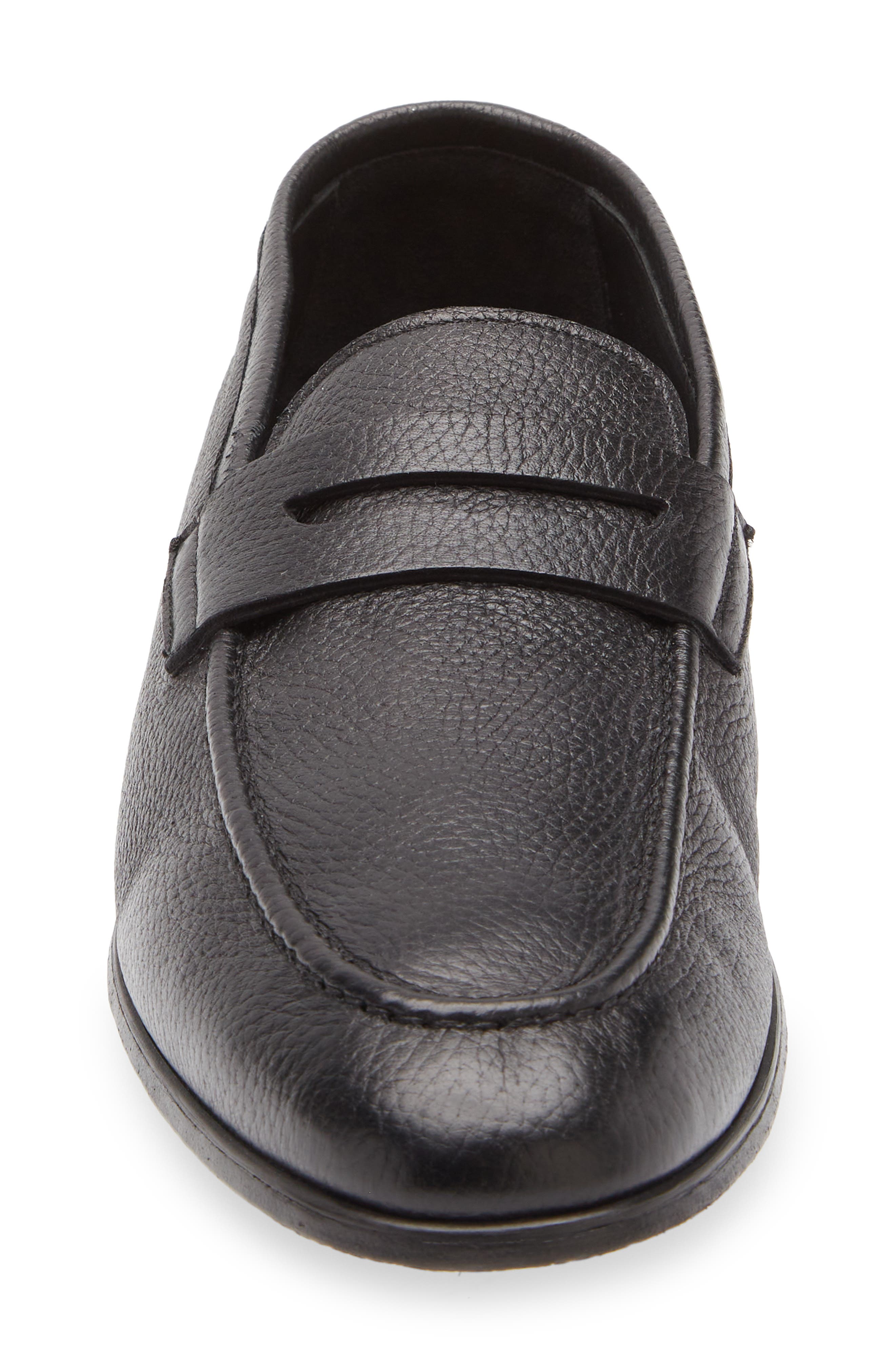 Canali Penny Loafer, Alternate, color, Black