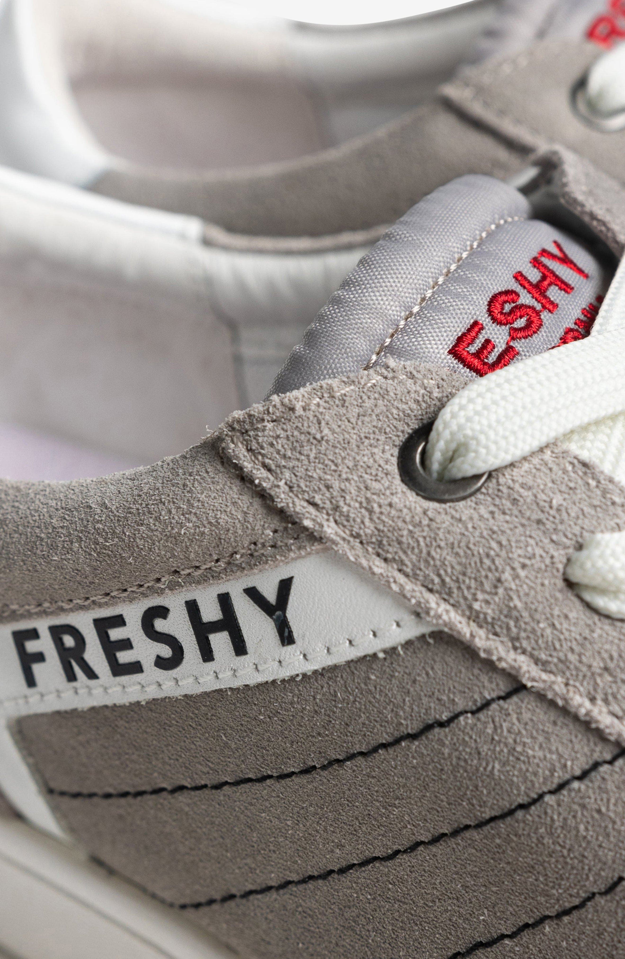 Freshy Kingpin Suede Sneaker, Alternate, color, Grey/White