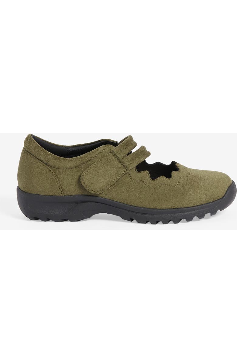 Comfortview The Keylani Flat, Alternate, color, Dark Olive