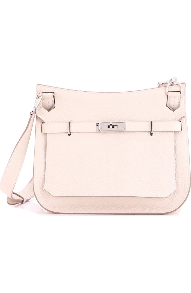 Pre-Owned Hermes Jypsiere Bag Clemence 28, Main, color, Craie