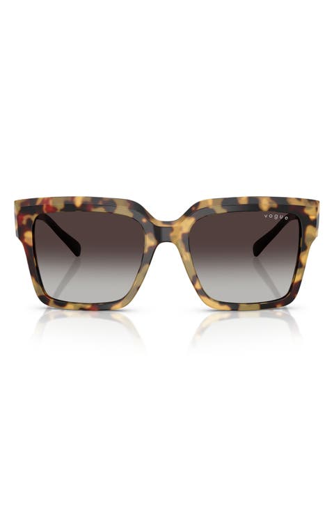 54mm Square Sunglasses